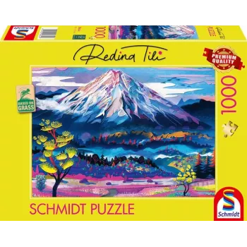 Redina Tili: La calma de la montaña, Puzzle 1000 piezas