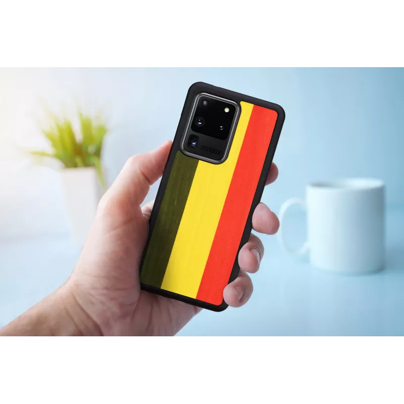 Funda para móvil Man and Wood para Samsung Galaxy S20 Ultra — reggae negro