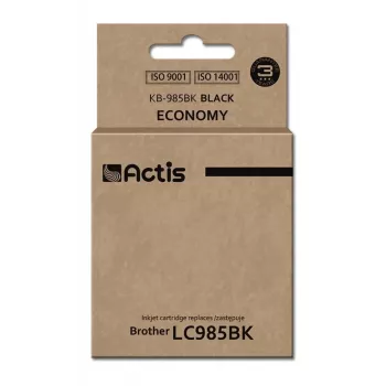 Actis KB-985Bk Cartucho de tinta (sustituto de Brother LC985BK; Estándar; 28,5 ml; negro)