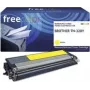 Cartucho de tóner FREECOLOR K15453F7 compatible con Brother, amarillo, rendimiento 6000 páginas, 1 unidad