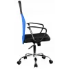 Topeshop KRZESŁO NEMO NIEBIESKIE silla de oficina/ordenador asiento acolchado respaldo de malla