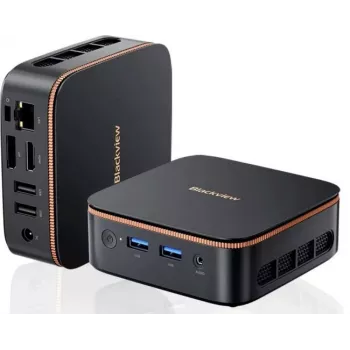 Blackview MP20 16 GB SSD 512 GB Win 11 Pro - mini PC, negro
