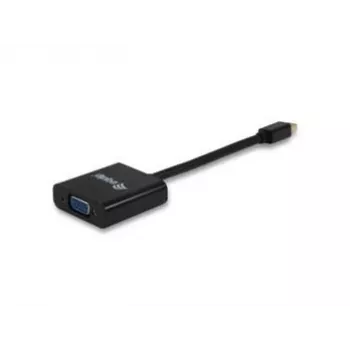 Adaptador Equip Mini DisplayPort a HD15 VGA, 0,17 m, Mini DisplayPort, VGA, conector macho, conector hembra, 1920 x 1080 píxeles