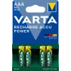 VARTA HR03 AAA batería Power 800 mAh 56703 pilas recargables 4 uds. verde