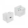 DeLock 81311 módulo de puerto de carga Easy 45 USB Type-A, 3 A, blanco