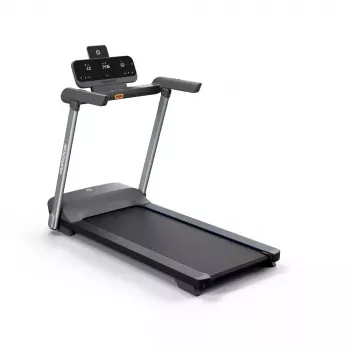Cinta de correr eléctrica plegable Horizon Fitness Evolve 3.0 — 16 km/h, superficie de carrera 127×51 cm, 12 programas, peso máximo de usuario 113 kg, pantalla LED