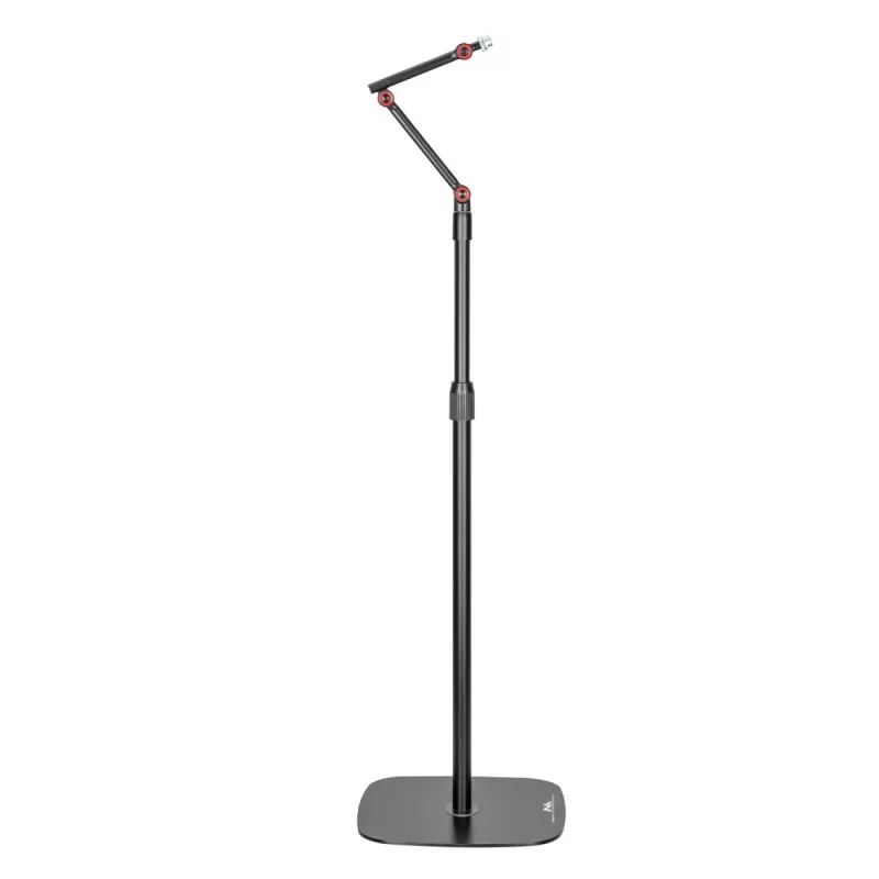 Pie de micrófono MACLEAN MC-337 altura ajustable 626–1694 mm, capacidad de carga 1 kg