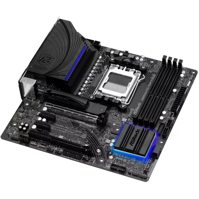 Placa base ASRock B650M PG Riptide AMD B650 Socket AM5 micro ATX