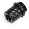 Alphacool 17643 racor latón negro 17 mm × 17 mm × 21 mm