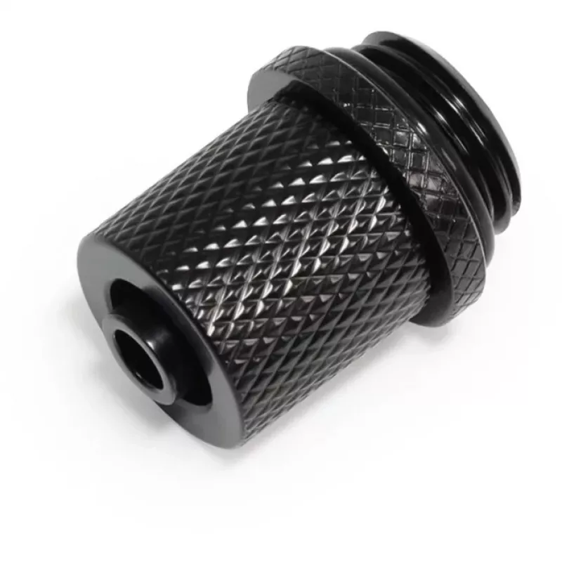 Alphacool 17643 racor latón negro 17 mm × 17 mm × 21 mm