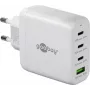 Goobay 64822 Cargador para dispositivos móviles Auriculares - Portátil - Smartphone - Tablet Blanco Carga rápida AC Interior (64822)