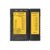 Comprobador de cables de red DeLOCK 86107 negro amarillo