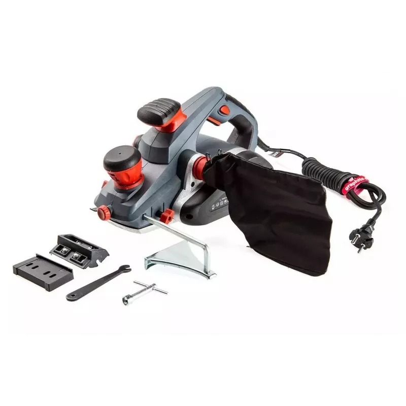 Cepillo eléctrico Graphite 59G680, 1300 W, 110 mm de ancho de cepillado