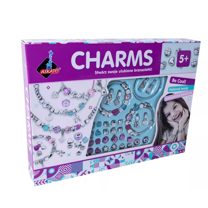 Set de manualidades para pulseras Ascato 116105 con cuentas y herramientas para hacer bisutería