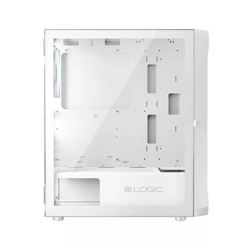 Carcasa Logic PORTOS ARGB MINIDI USB 3.0 Blanca