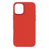 Funda trasera FIXED para Apple iPhone 16 Plus — MagFlow silicona líquida, roja