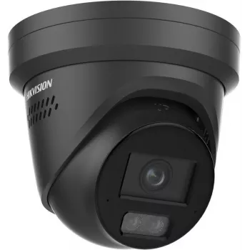 Cámara IP Hikvision DS-2CD23166G3-IS2UY/SL(2.8)eFO-STD negra — 6 MP, objetivo 2,8 mm, IR, PoE