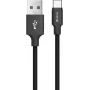 Cable USB Micro Devia Pheez-Serie 5V 2,4A 1m Rojo