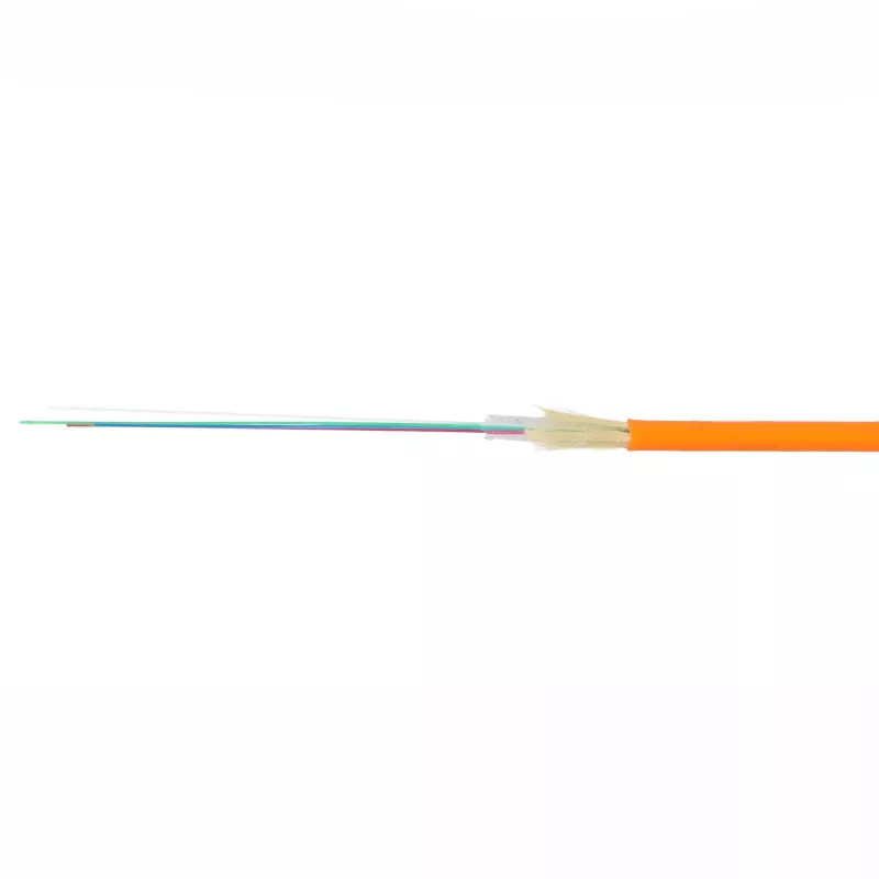 Microcable óptico Fiberhome 2,5 mm 4FO G.657A1 PE naranja en bobina de 4 km