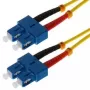 Cable de fibra óptica Helos 1 m OS2 SC/SC