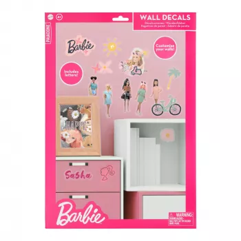 Pegatina de pared de personalización Paladone Barbie