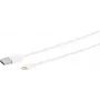 Cable Lightning S/CONN 14-12046 3 m blanco conector macho USB-A