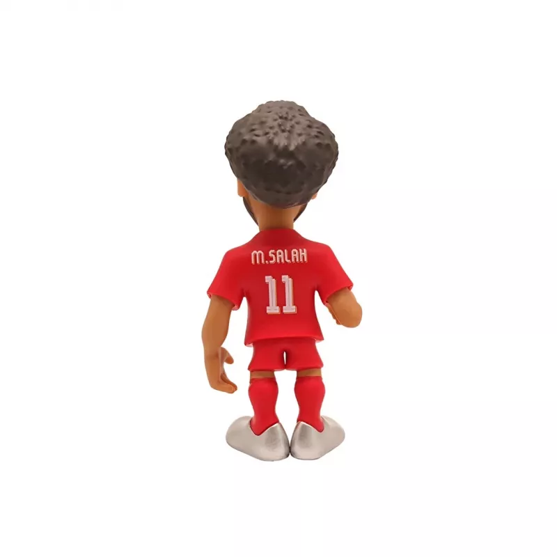 Figura coleccionable MiniX Liverpool – Mohamed Salah, modelo MiniX 11117, estatua en miniatura de jugador