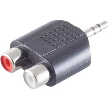 Adaptador estéreo de 3,5 mm a 2 x RCA ShiverPeaks 57090