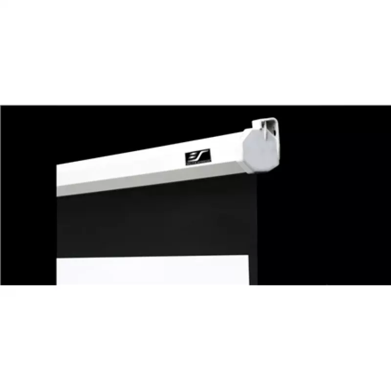 Elite Screens M106XWH Manual Series pantalla de proyección, 106 pulgadas (2,69 m), 16:9, ancho visible 2,35 m, MaxWhite, blanca