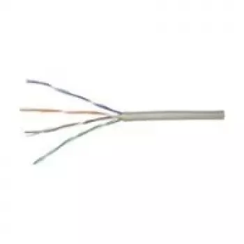 Wentronic goobay - Cable a granel - 305,0 m - UTP - CAT 5e - trenzado - gris (93292)