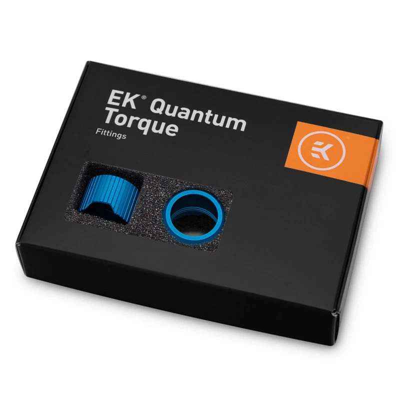 Anillo de compresión EK Water Blocks EK-Quantum Torque pack de 6 STC 16 Azul