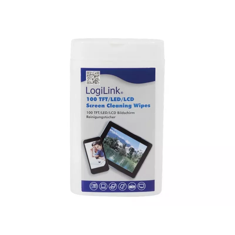 Paños de limpieza para equipos LogiLink RP0010