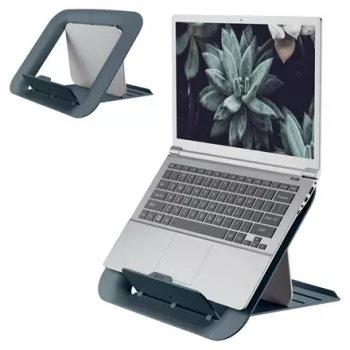 Soporte ajustable para portátil Leitz Ergo Cosy, 80 % plástico reciclado