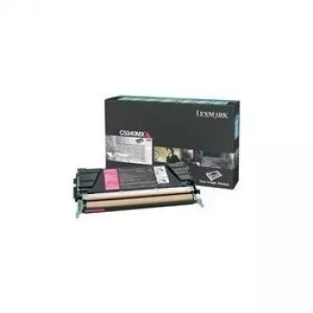 Lexmark - Cartucho de tóner - Muy alto rendimiento - 1 x Magenta - 7000 páginas - LCCP, LRP - para C534dn, 534dtn, 534n (00C5340MX)