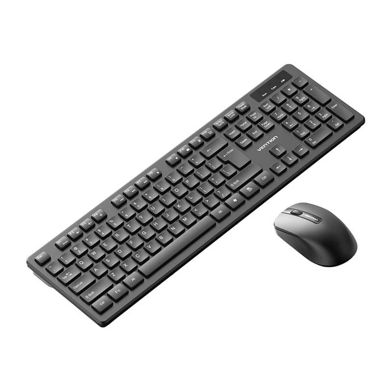 Conjunto inalámbrico de teclado y ratón VENTION KTDB0-EN (negro)