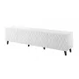 Mueble TV cama meble ASTI 200×42×52 cm blanco mate