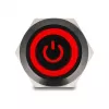 Interruptor DELOCK 22023 19 mm 12 V con 5 conexiones de soldadura
