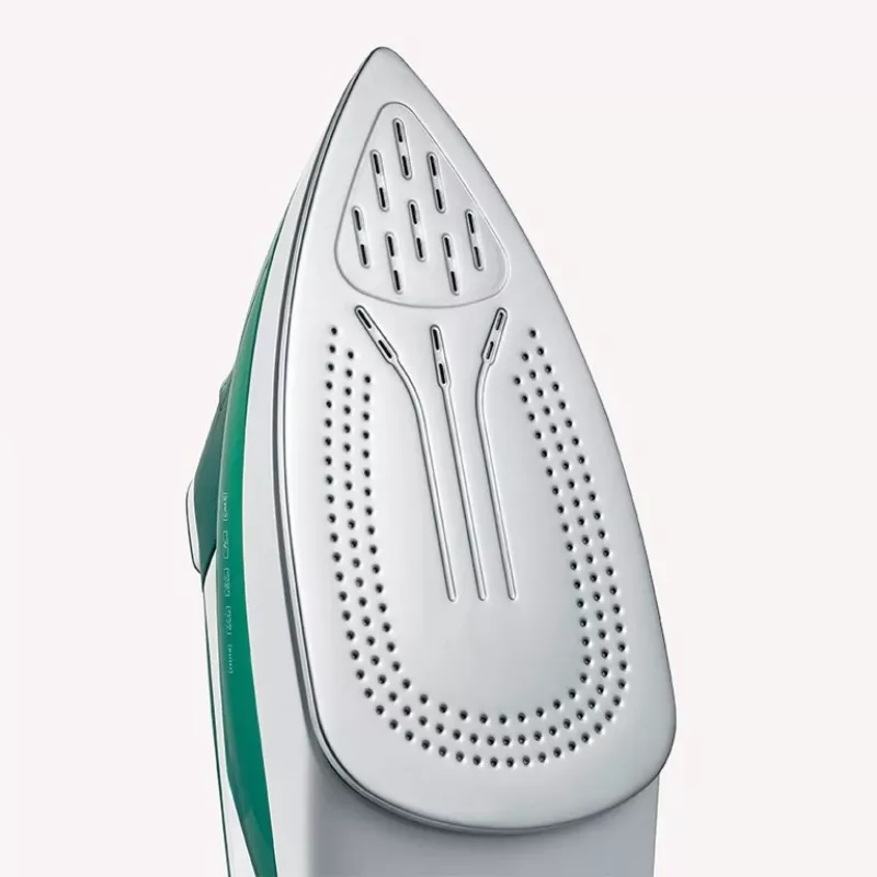 Severin BA 3261 Plancha de vapor Suela cerámica 2400 W Blanco, Verde