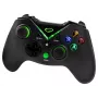 Mando de juegos Esperanza EGG114K con cable USB 2.0 negro — 12 botones, 2 joysticks, vibración, para PC y Xbox Series X/S/One