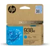 Cartucho de tinta HP 938e EvoMore cian – rendimiento estándar, envase individual, aprox. 1650 páginas