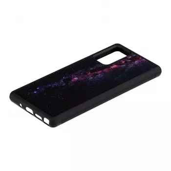 Funda protectora iKins para Samsung Galaxy Note 20 — Milky Way negra