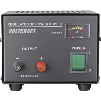 Fuente de alimentación de laboratorio Voltcraft, tensión fija FSP-1136 13.8 - 13.8 V/DC 6 - 6 A 85 W 1 ud. (FSP-1136)
