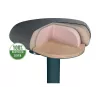 Silla de oficina Leitz 65440089 asiento acolchado gris marco de plástico