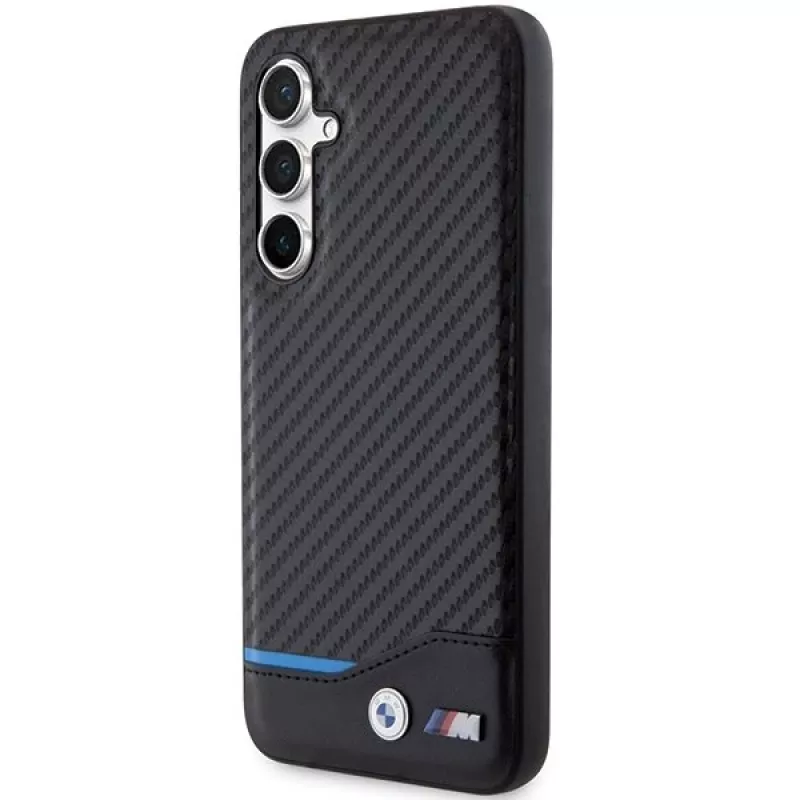 BMW | BMHCS23FE22NBCK | tapa trasera | Samsung | Galaxy S23 FE | cuero carbono | negro