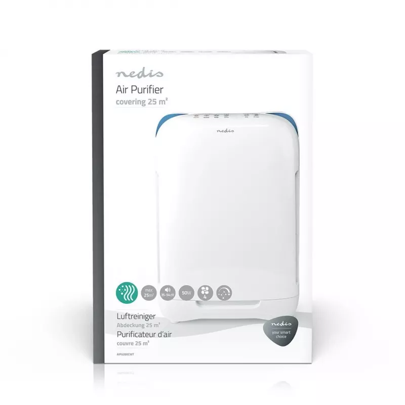 Purificador de aire Nedis AIPU200CWT 25 m² 54 dB 50 W blanco