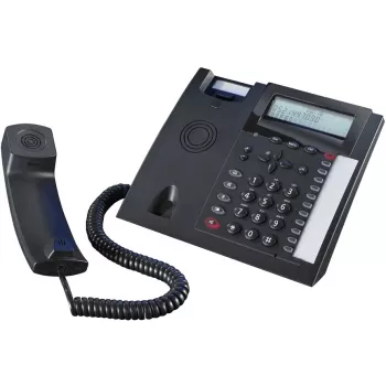 Teléfono analógico AGFEO T 18 negro