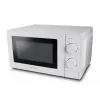 Esperanza ESTOFADO EKO011W microondas solo, de sobremesa, 20 l, 700 W, 5 niveles de potencia, plato giratorio de 24,5 cm, blanco