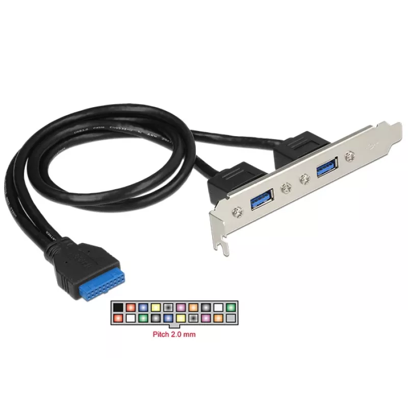 Adaptador USB 3.2 Gen 1 interno DeLOCK 84836