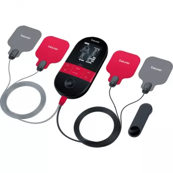 Electroestimulador TENS/EMS Beurer EM 59 Heat - 64 programas, batería