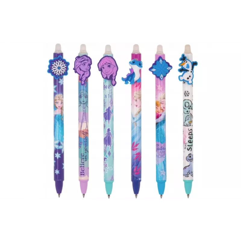 Bolígrafo retráctil borrable Cool Pack Disney Frozen 53703PTR – tinta azul, punta retráctil
